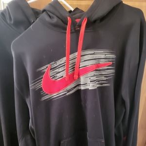 2 hooded boys pull over jackets